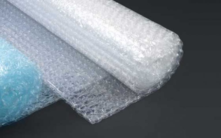 what type of plastic is bubble wrap