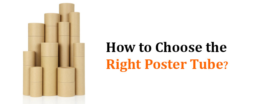 Poster Tube For Crease free Poster Shipping