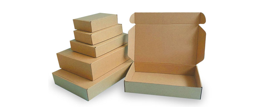 The different types of cardboard packaging 