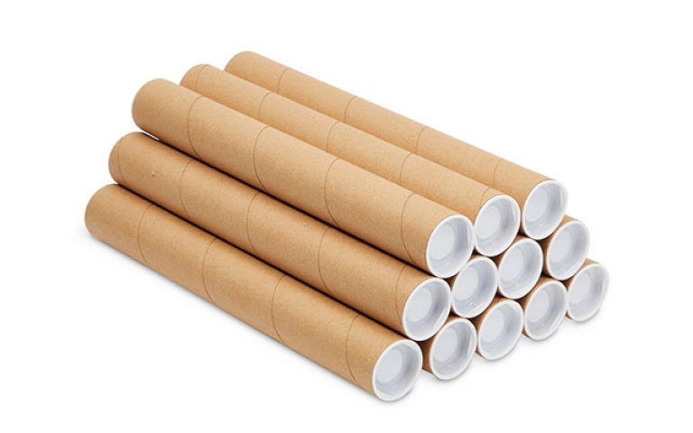 Use Large Cardboard Tubes to Pack and Ship Your Artworks Safely